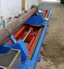 Complete set of equipment for quenching the inner wall of concrete pump pipe